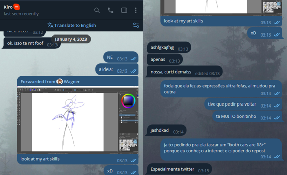 Kiro chat